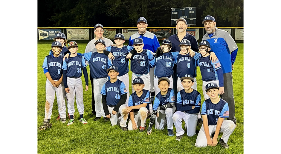 2023 Fall 12U Baseball Team